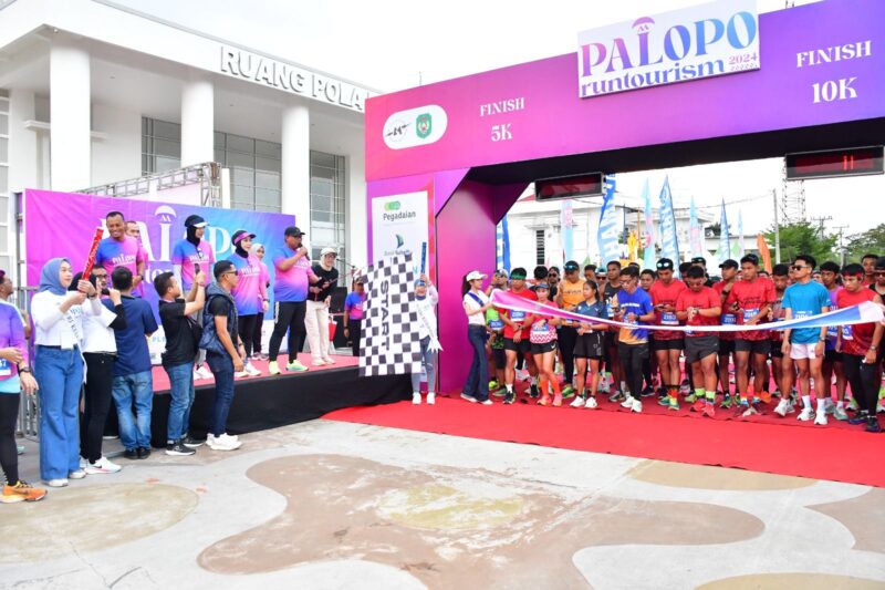 Semarak Dan Sportif, Palopo Runtourism 2024