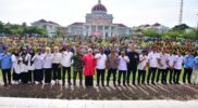 Pelajar Palopo Menari Massal Tari Paduppa Pecahkan Rekor Muri