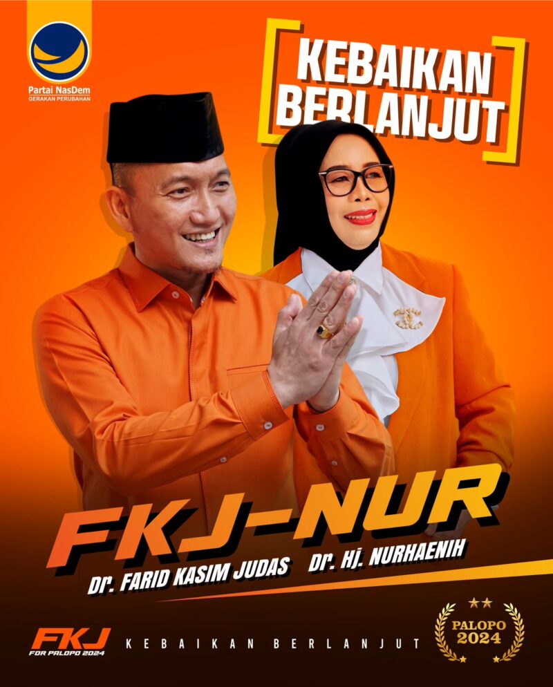 Pasangan Calon Walikota dan Wakil Walikota Palopo; FKJ-NUR (Palopo 2024)