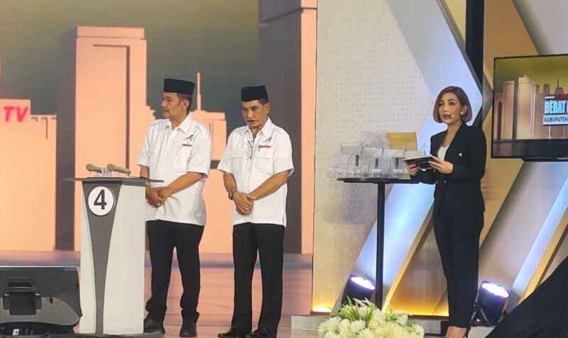 Debat Perdana, Rachmansyah-Harsono Kuasa Materi Tata Kelola Pemerintahan 