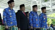 Puncak HUT KORPRI ke-53 di Rujab Gubernur Provinsi Sulsel