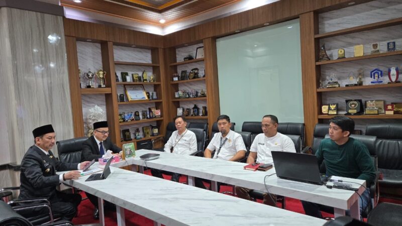 Pj Wali Kota Palopo Ikuti Rakor Virtual Terkait PSU