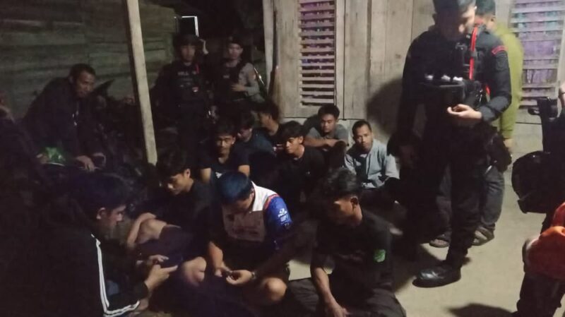 Patroli Bersama di Luwu Utara: Busur Disita, Balap Liar Dibubarkan