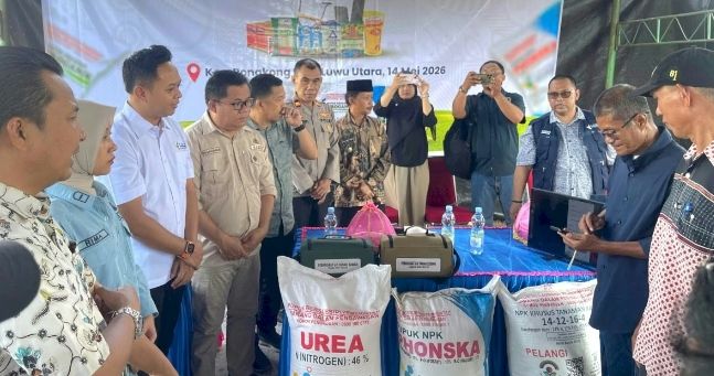 Sejarah Baru, Pupuk Subsidi Perdana Menyentuh Rongkong: 627 Petani Luwu Utara Terakomodir